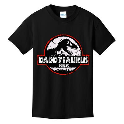 Dinosaur Daddysaurus Rex Father Day For Dad Funny Gifts Idea Kids T-Shirt