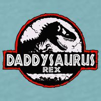 Dinosaur Daddysaurus Rex Father Day For Dad Funny Gifts Idea Sueded Cloud Jersey T-Shirt