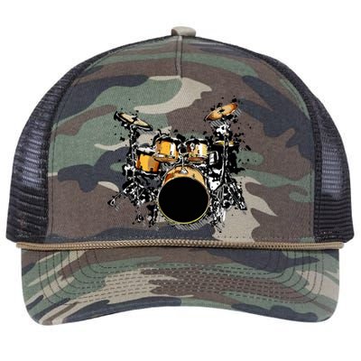 Drummer Retro Rope Trucker Hat Cap