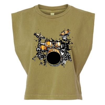 Drummer Garment-Dyed Women's Muscle Tee