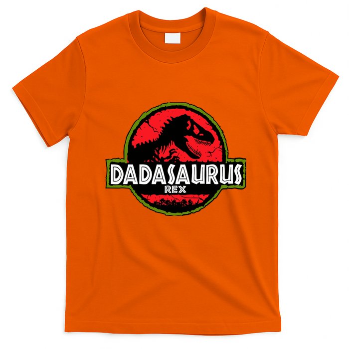 Dadasaurus Dinosaur Rex Father Day For Dad Funny Gift T-Shirt