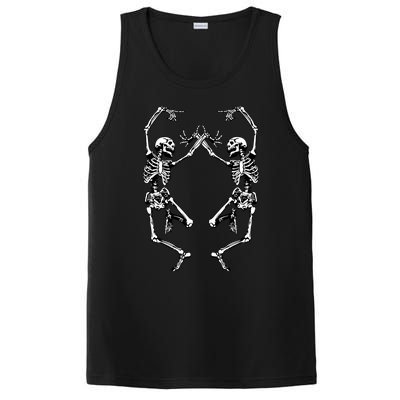 Dancing Dead Skeletons Funny Gift Meaningful Gift PosiCharge Competitor Tank