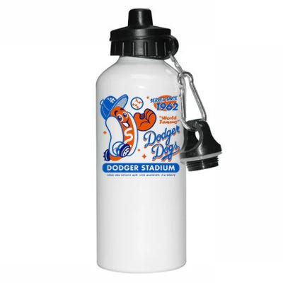 Dodger Dogs Since 1962 Aluminum Water Bottle 