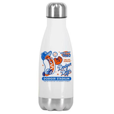 Dodger Dogs Since 1962 Stainless Steel Insulated Water Bottle