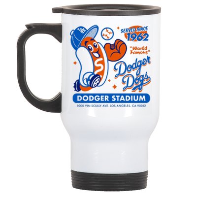 Dodger Dogs Since 1962 Stainless Steel Travel Mug