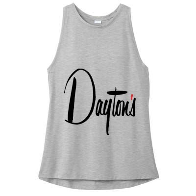 Defunct Dept Store Dayton's Ladies PosiCharge Tri-Blend Wicking Tank