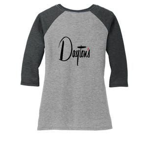 Defunct Dept Store Dayton's Women's Tri-Blend 3/4-Sleeve Raglan Shirt