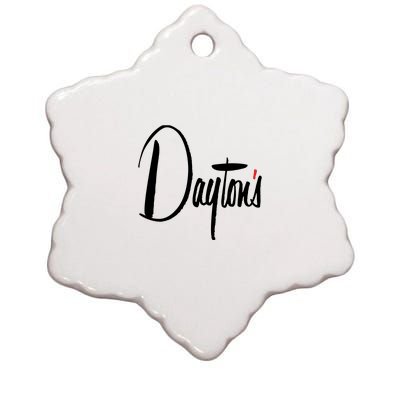 Defunct Dept Store Dayton's Ceramic Star Ornament