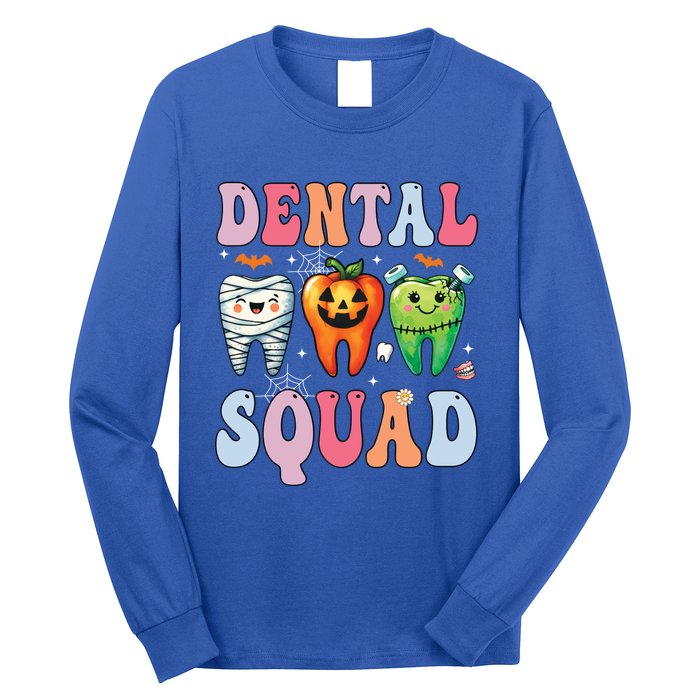 Dental Dentist Squad Funny Halloween Dental Team Costume Gift Long Sleeve Shirt