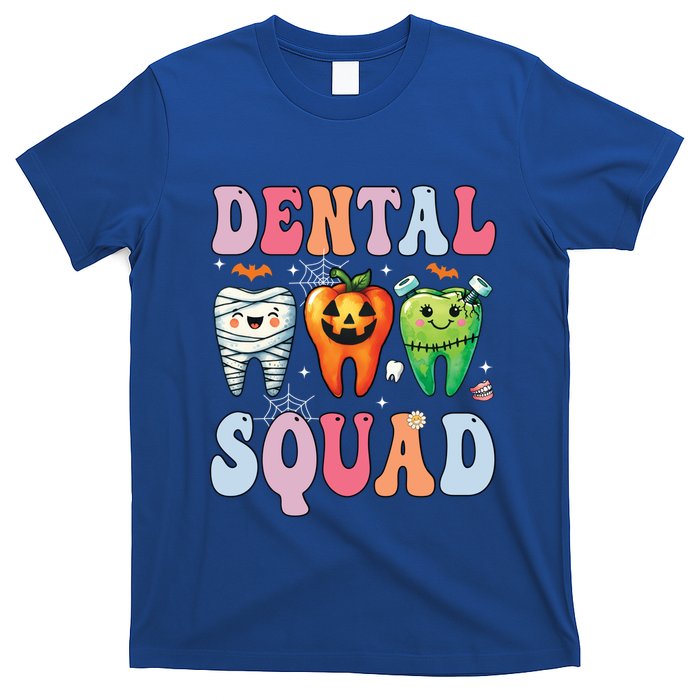 Dental Dentist Squad Funny Halloween Dental Team Costume Gift T-Shirt