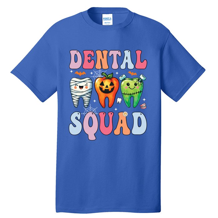 Dental Dentist Squad Funny Halloween Dental Team Costume Gift Tall T-Shirt