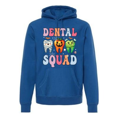 Dental Dentist Squad Funny Halloween Dental Team Costume Gift Premium Hoodie