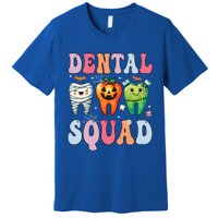 Dental Dentist Squad Funny Halloween Dental Team Costume Gift Premium T-Shirt