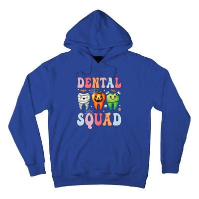 Dental Dentist Squad Funny Halloween Dental Team Costume Gift Tall Hoodie