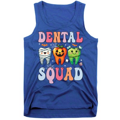 Dental Dentist Squad Funny Halloween Dental Team Costume Gift Tank Top