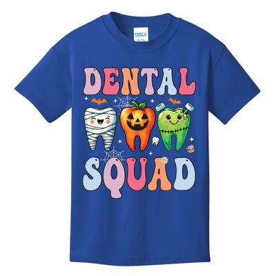 Dental Dentist Squad Funny Halloween Dental Team Costume Gift Kids T-Shirt