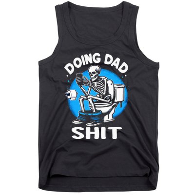 Doing Dad Shit Funny FatherS Day Tank Top