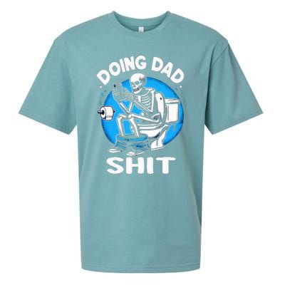 Doing Dad Shit Funny FatherS Day Sueded Cloud Jersey T-Shirt