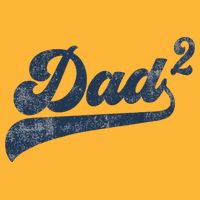 Dad2 Dad Squared Gifts Father Of Two Daddy 2 Second Time Dad Sustainable Knit Beanie