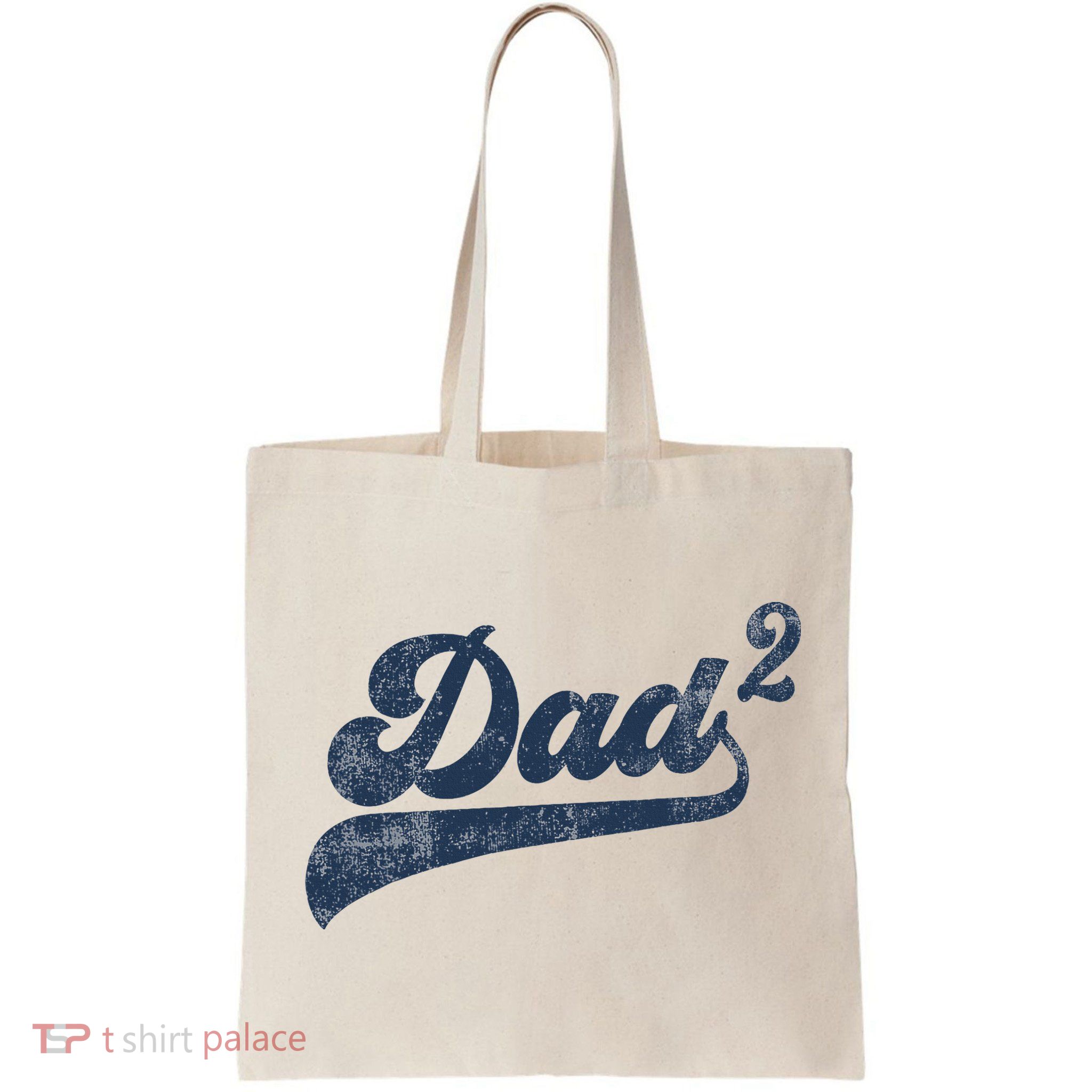 Dad2 Dad Squared Gifts Father Of Two Daddy 2 Second Time Dad Bag