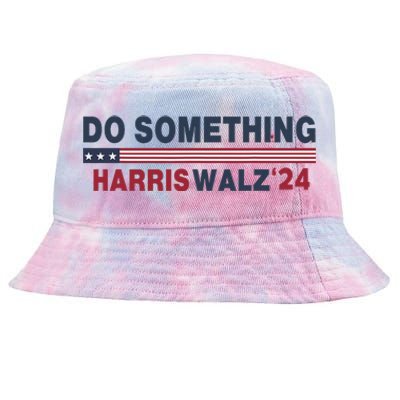 Dnc Do Something Vote Kamala Harris Walz 2024 For President Tie-Dyed Bucket Hat