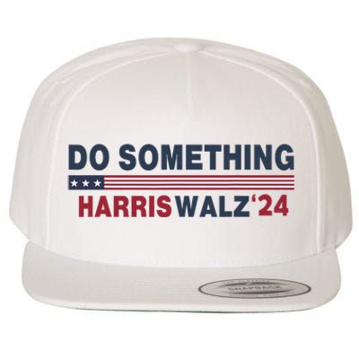 Dnc Do Something Vote Kamala Harris Walz 2024 For President Wool Snapback Cap