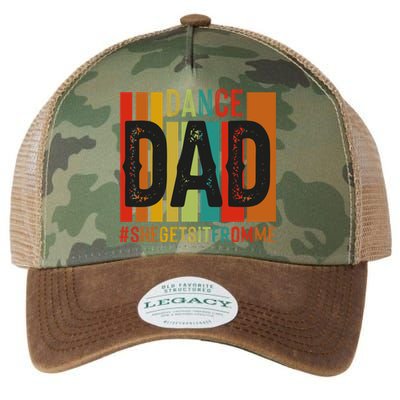 Dance Dad Street Dance Dancing Dad Fathers Day Gift Legacy Tie Dye Trucker Hat