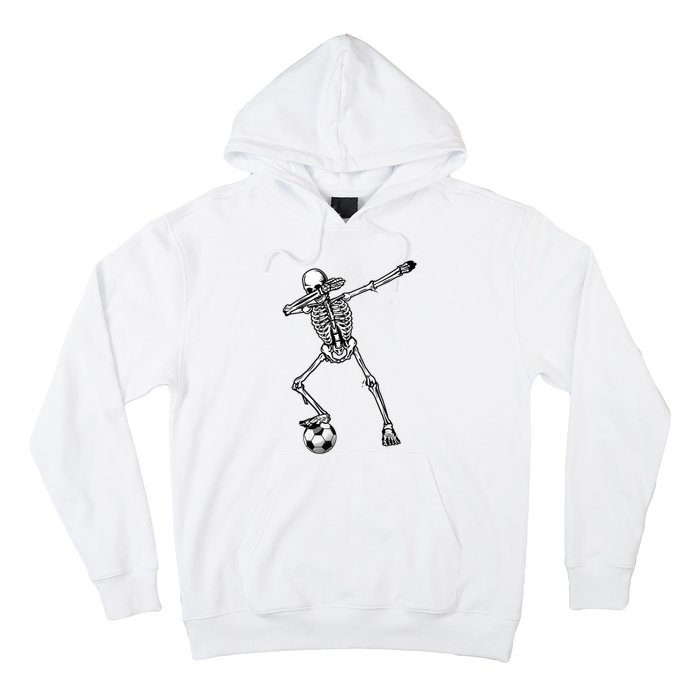 Dab Dabbing Skeleton Football Soccer Hoodie