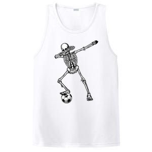 Dab Dabbing Skeleton Football Soccer PosiCharge Competitor Tank