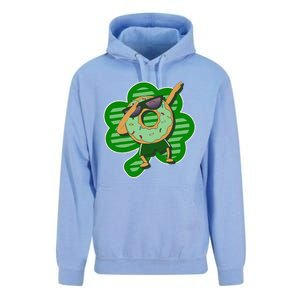 Dabbing Donut St Patricks Day Irish Shamrock Funnys Unisex Surf Hoodie