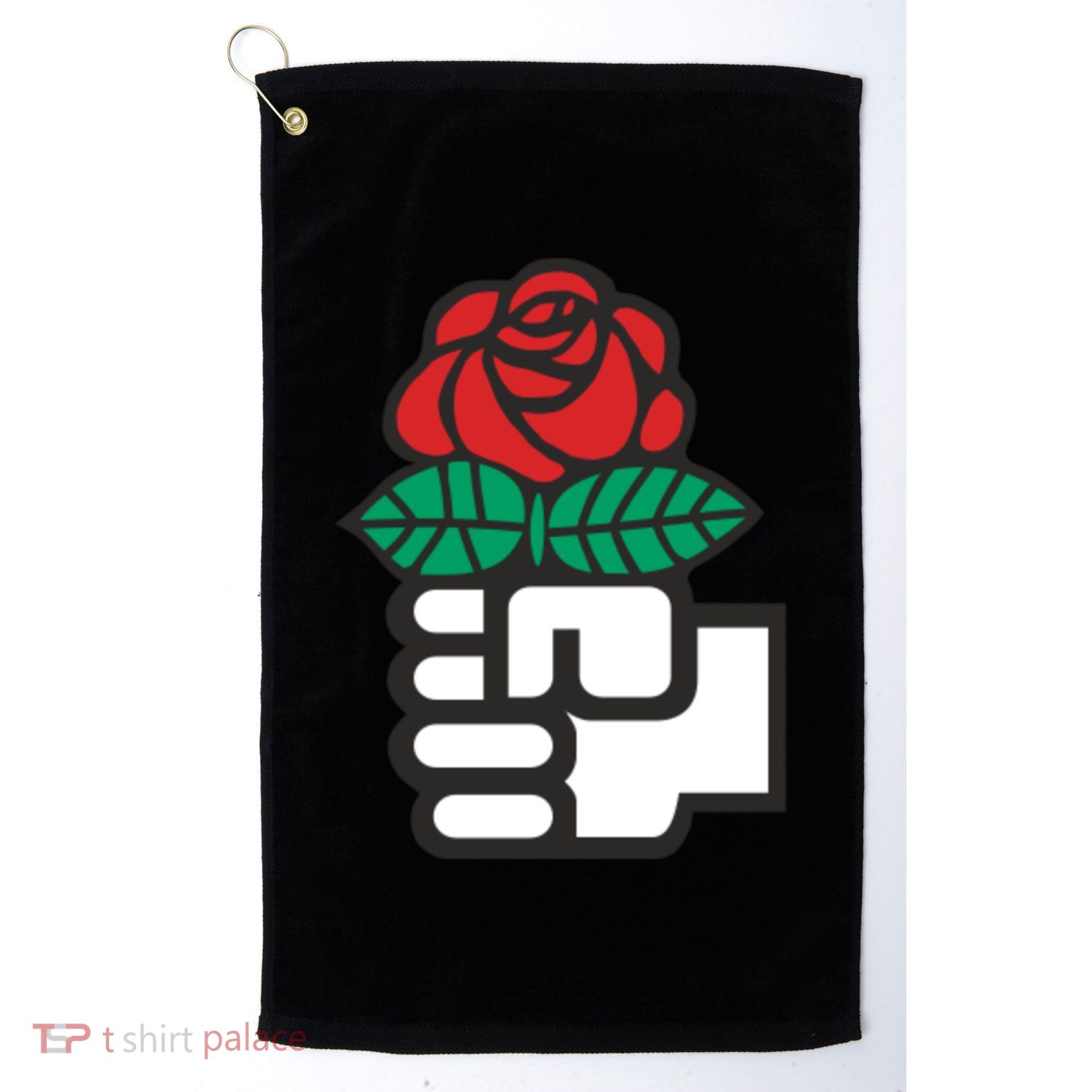 Dsa Democratic Socialists America Flowers Gift Meaningful Gift Golf Towel