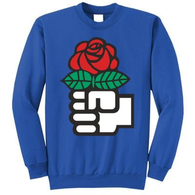 Dsa Democratic Socialists America Flowers Gift Meaningful Gift Sweatshirt