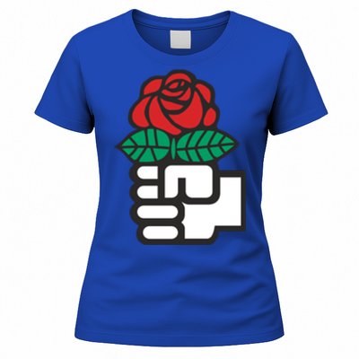 Dsa Democratic Socialists America Flowers Gift Meaningful Gift Women's T-Shirt