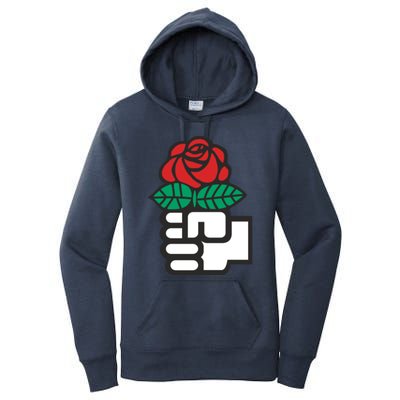 Dsa Democratic Socialists America Flowers Gift Meaningful Gift Women's Pullover Hoodie