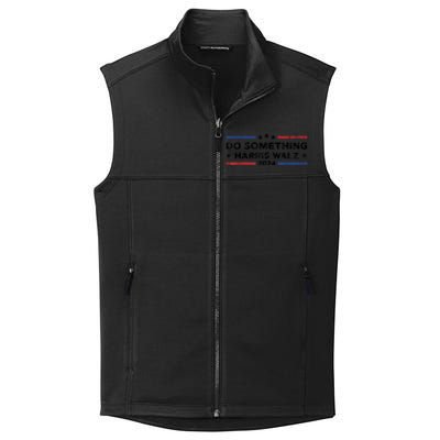 Dnc Do Something Kamala Harris Walz 2024 President Campaign Collective Smooth Fleece Vest