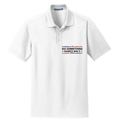 Dnc Do Something Kamala Harris Walz 2024 President Campaign Dry Zone Grid Polo