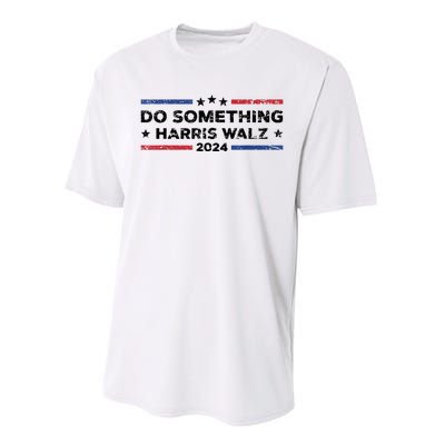 Dnc Do Something Kamala Harris Walz 2024 President Campaign Performance Sprint T-Shirt