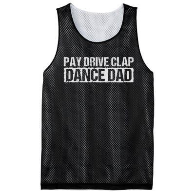 Dance Dad Supportive Parent Graphic Mesh Reversible Basketball Jersey Tank