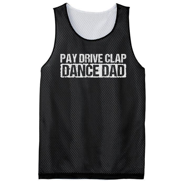 Dance Dad Supportive Parent Graphic Mesh Reversible Basketball Jersey Tank