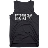 Dance Dad Supportive Parent Graphic Tank Top