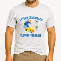 Defend Democracy Support Ukraine Stand With Zelensky Peace Cooling Performance Crew T-Shirt