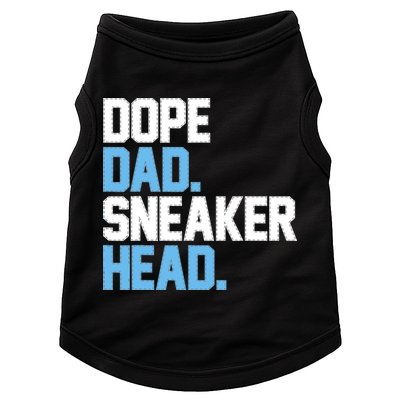 Dope Dad Sneakerhead Doggie Tank