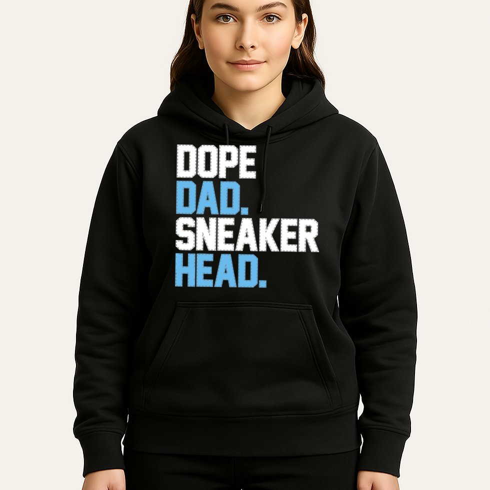 Dope Dad Sneakerhead Hoodie