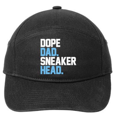 Dope Dad Sneakerhead 7-Panel Snapback Hat