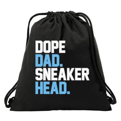 Dope Dad Sneakerhead Drawstring Bag