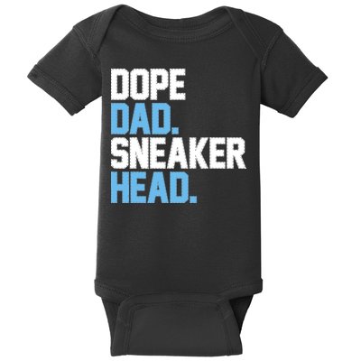 Dope Dad Sneakerhead Baby Bodysuit