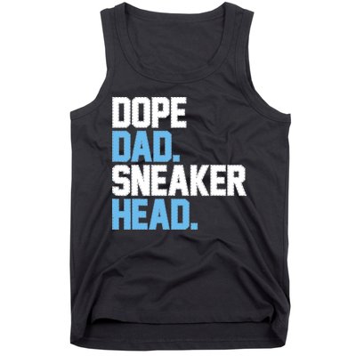 Dope Dad Sneakerhead Tank Top