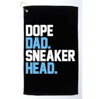 Dope Dad Sneakerhead Golf Towel