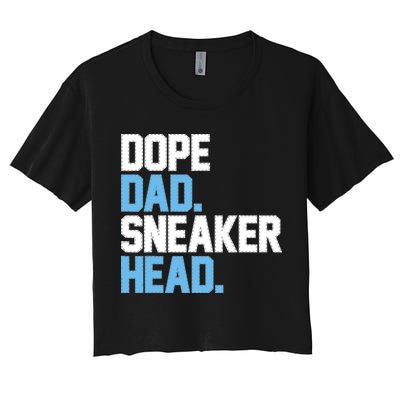 Dope Dad Sneakerhead Crop Top