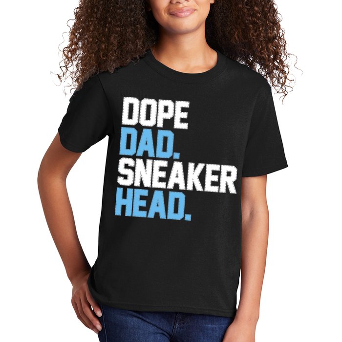 Dope Dad Sneakerhead Kids T-Shirt